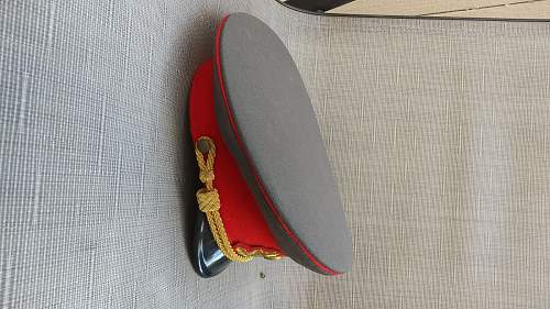 East German Generals Visor Cap ?