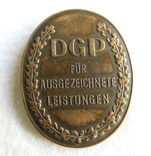 Leistungsabzeichen der Deutsche Grenzpolizei