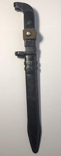 East German AK-47 Early Bayonet