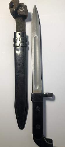 East German AK-47 Early Bayonet