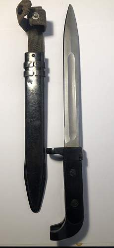 East German AK-47 Early Bayonet