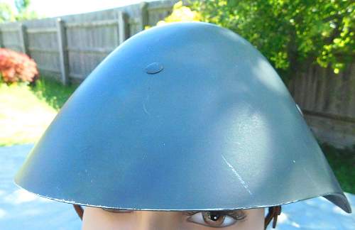 DDR NVA Paradehelm - plastic parade helmet