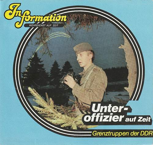 Grenzsoldaten. Booklet 1967.