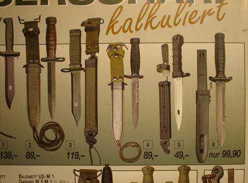 &quot;car boot sale&quot;, (combat knives)