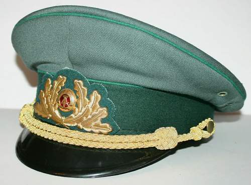 Volkspolizei general cap