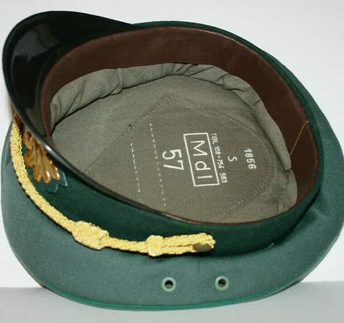 Volkspolizei general cap