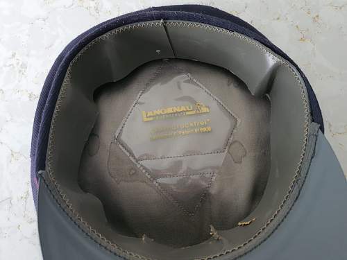 West Gerrman state of Hesse fire serice visor cap