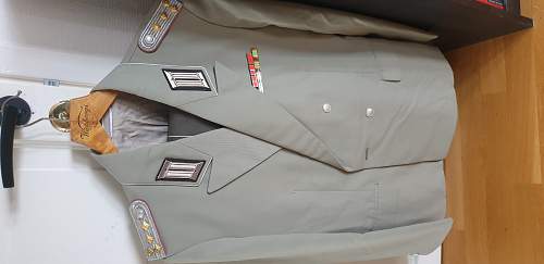 Infantry Officers Parade Uniform
