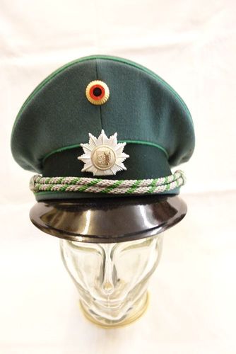 East German Helmet M56, Visor and West German visor and cap.