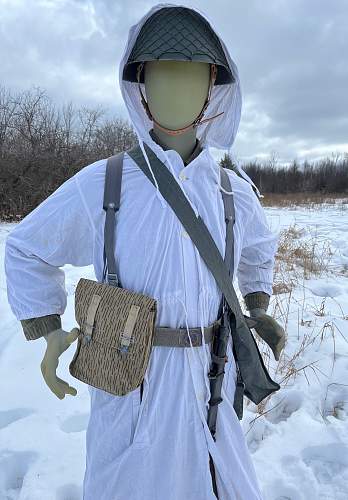 NVA winter camouflage smock.