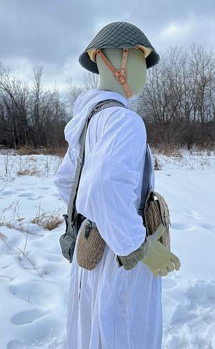 NVA winter camouflage smock.