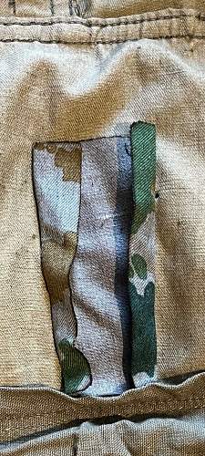 NVA Strichtarn (line camouflage pattern) jacket 1965.