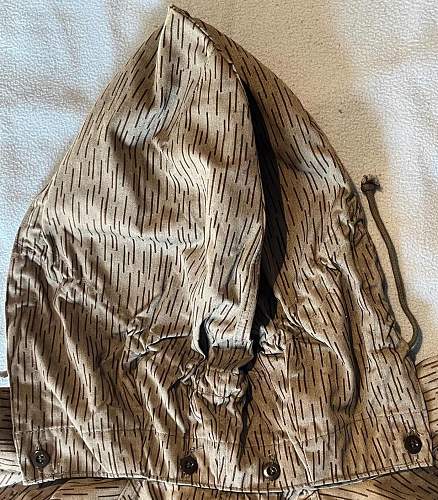NVA Strichtarn (line camouflage pattern) jacket 1965.