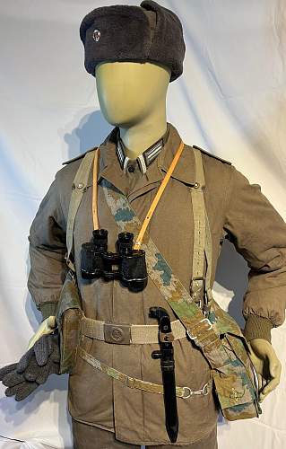 Flächentarn uniforms &amp; equipment variation over the years.