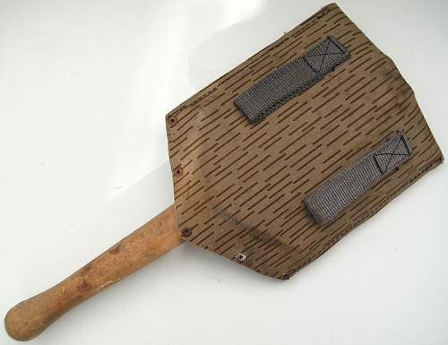 Folding spade NVA with &quot;Sawteeth&quot; &quot;Made in GDR&quot;