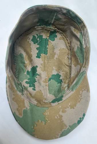 Flächentarn (patterned camouflage) uniform &amp; equipment.