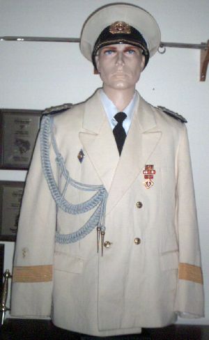 DDR Navy Captain of Medical Service Uniform