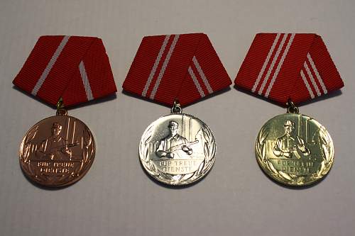 NVA Long Service medals, and others