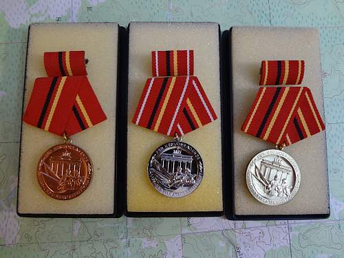 NVA Long Service medals, and others