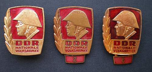 Some DDR badges