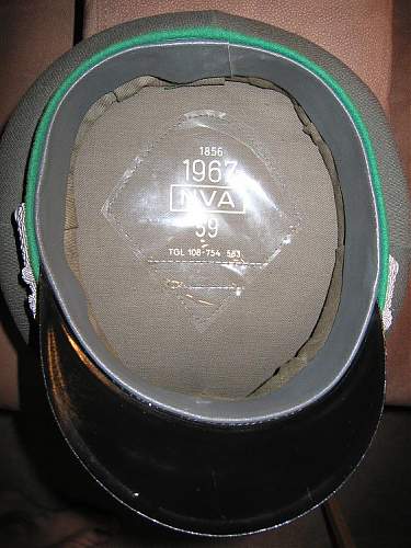 M-1962 Bullion (Handgestickt/Metallgespinst) DDR Visors