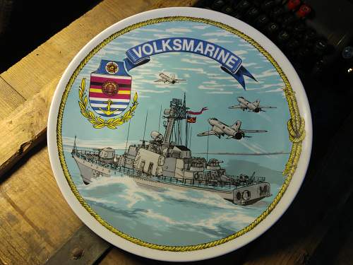 East German gift/commemorative plates