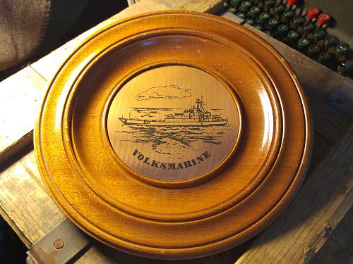 East German gift/commemorative plates