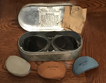 1936 Luftwaffe Model 295 Flight Goggles