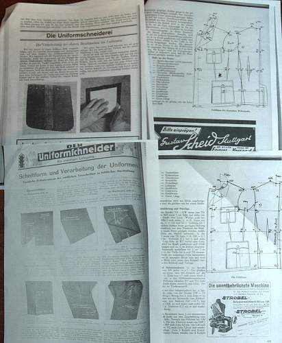 Doing heavy research tracing and hunting for clear copies of rare tailoring patterns.