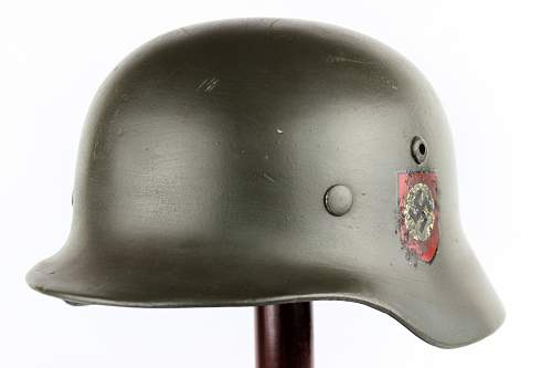 Restoration and sale of helmets after restoration