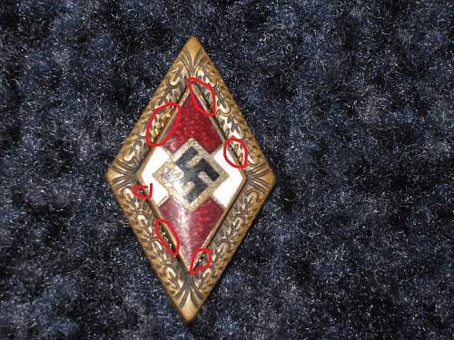 Rare hitler youth badge?