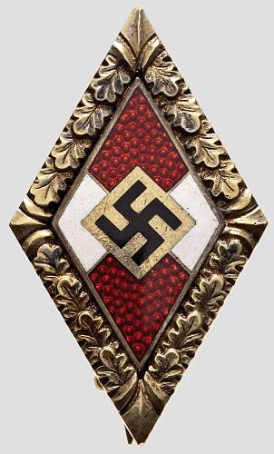 Rare hitler youth badge?