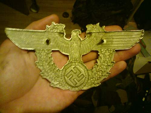 German Eagle Items, real or fake? and what exactly are they?