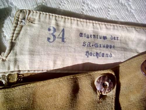 SA Hochland shorts