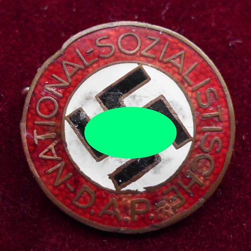 NSDAP M1/9 real or fake ?