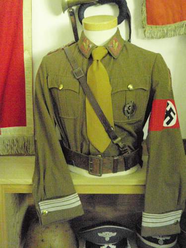 Early Austrian S A Brigadefuhrer Brownshirt