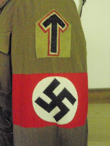 Early Austrian S A Brigadefuhrer Brownshirt