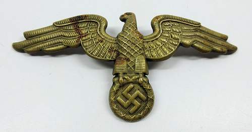 metal Diplomatic style eagle - RZM marked
