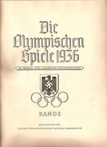 3 x 1936 German  Olympic  badge