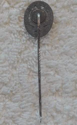 Army General Assault badge stick pin