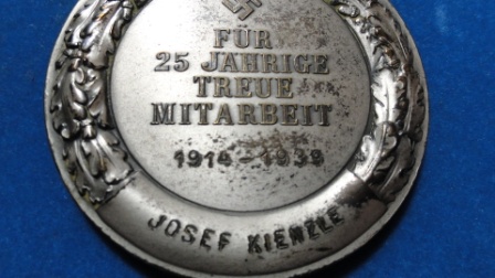 Deutsche Bank - Josef Keinzle Medal / Coin (silver?)