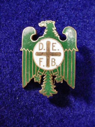 Need Help Identify This Eagle Pin/Badge Marked D.E.F.B.