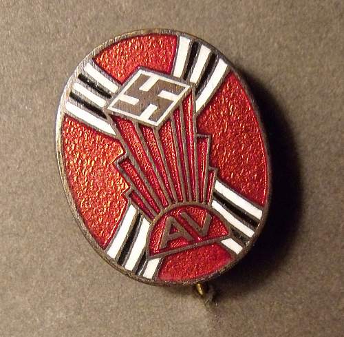 Amerikadeutscher Volksbund stick pin