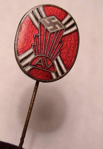 Amerikadeutscher Volksbund stick pin