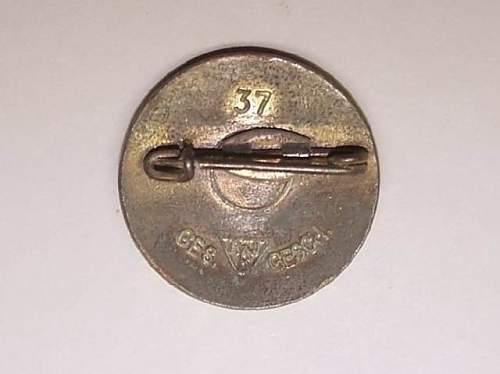 RAD Pin - N.S. Abtlg. 4/305 Braunschweig Arbeitsdienst: Authentic Piece? Info?