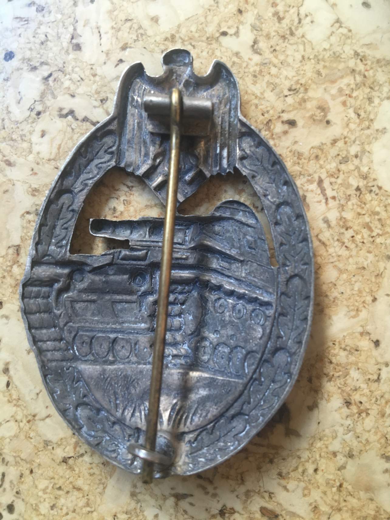 Need help! help needed on panzer assault badge hollow back ...