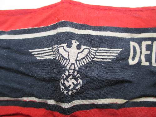 Deutscher Volkssturm Wehrmacht Armband