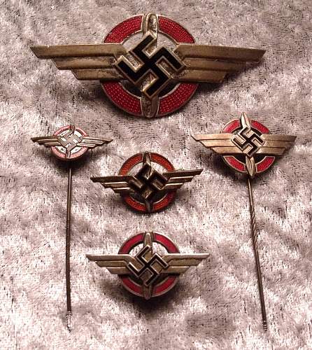 DLV Segelflieger cap badge