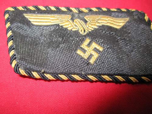 Duetches Reichsbahn Railway Worker's Collar Tab Help Please