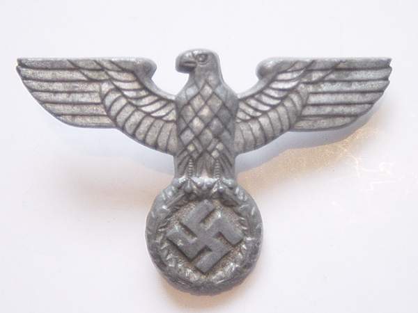 NSDAP Political Cap Eagle: Authentic Piece?